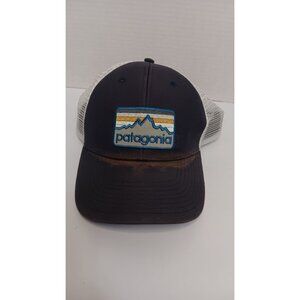 Patagonia Blue One Size Mesh Unisex Outdoor Hiking Classic Hat